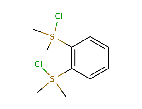 Molecular Structure of 109756-03-8 (Silane, 1,2-phenylenebis[chlorodimethyl-)