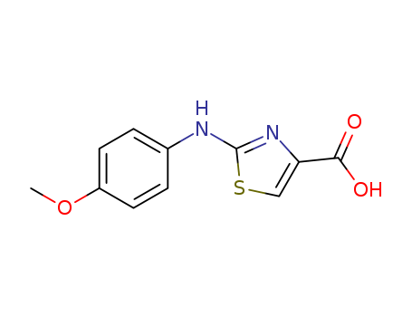 2-(4-METHOXY-PHENYLAMINO)-THIAZOLE-4-CARBOXYLIC ACID