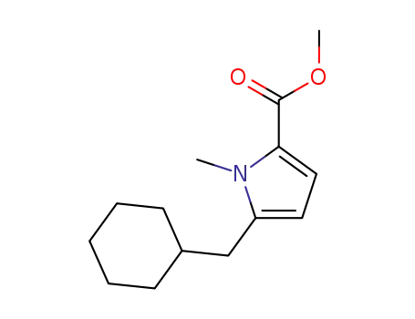 methyl 5-(cyclohexylmethyl)-1-methyl-1H-pyrrole-2-carboxylate