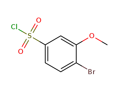 4-브로모-3-메톡시벤젠설포닐 클로라이드(염분 데이터: 무료)