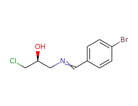 (S)-1-chloro-3-{[(4-bromophenyl)methylene]amino}propan-2-ol