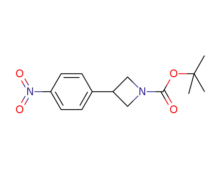 1-Azetidinecarboxylic acid, 3-(4-nitrophenyl)-, 1,1-dimethylethyl ester