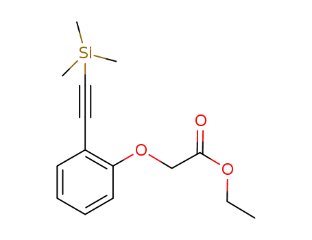 ethyl (2-((trimethylsilyl)ethynyl)phenoxy)acetate
