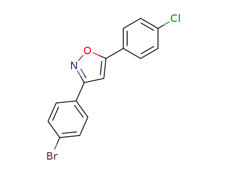 Isoxazole, 3-(4-broMophenyl)-5-(4-chlorophenyl)-