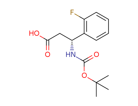 3-N-BOC-3-(2-FLUOROPHENYL)PROPIONIC ACID  CAS NO.284493-56-7