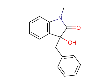 2H-Indol-2-one, 1,3-dihydro-3-hydroxy-1-methyl-3-(phenylmethyl)-
