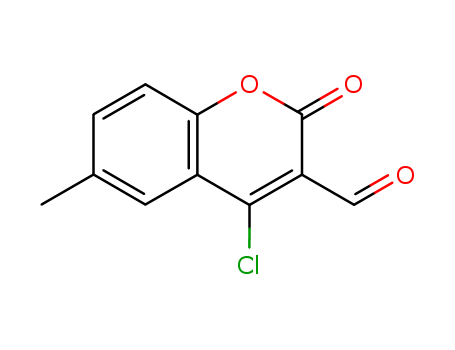 4-CHLORO-6-METHYL-2-OXO-2H-CHROMENE-3-CARBALDEHYDE