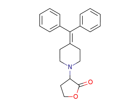 3-[4-(diphenylmethylidene)piperidin-1-yl]dihydrofuran-2(3H)-one