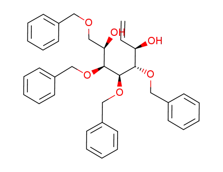 (2R,3S,4R,5S,6R)-1,3,4,5-tetra-O-benzyl-oct-7-ene-1,2,3,4,5,6-hexaol