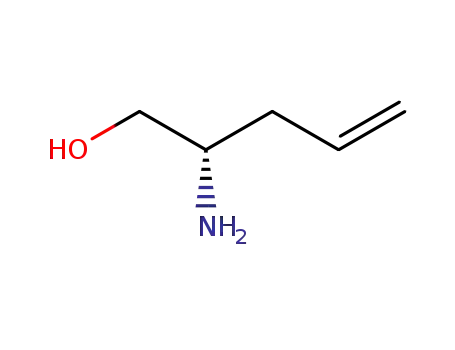 Molecular Structure of 263870-93-5 ((S)-2-Amino-4-penten-1-ol)