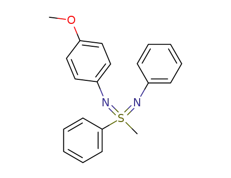 N-(4-methoxyphenyl)-N'-phenyl-S-methyl-S-phenyl sulfondiimine