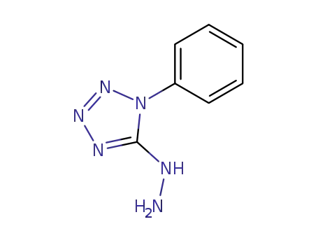 Molecular Structure of 5533-43-7 (5-hydrazino-1-phenyl-1H-tetrazole)