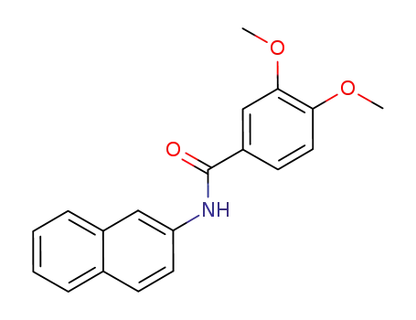 Molecular Structure of 331270-79-2 (3,4-dimethoxy-N-(naphthalen-6-yl)benzamide)