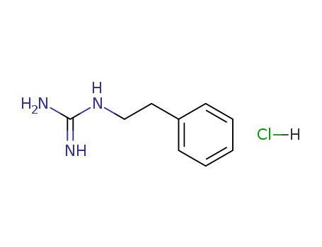 Guanidine, (2-phenylethyl)-, monohydrochloride