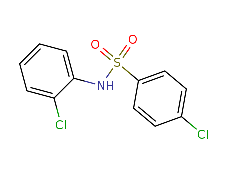 Benzenesulfonamide, 4-chloro-N-(2-chlorophenyl)-