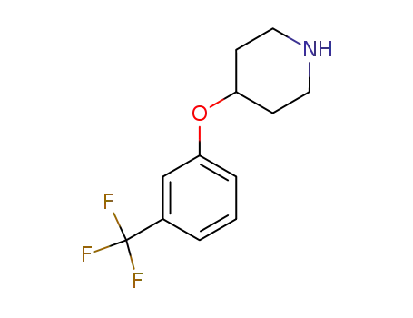 Molecular Structure of 337912-66-0 (4-[3-(TRIFLUOROMETHYL)PHENOXY]PIPERIDINE)