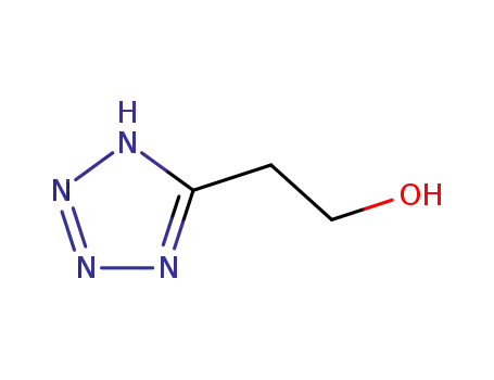 Molecular Structure of 17587-08-5 (2-(2H-TETRAZOL-5-YL)-ETHANOL)