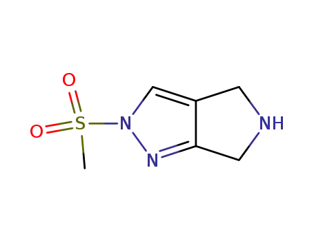 2-(메틸설포닐)-2,4,5,6-테트라하이드로피롤로[3,4-c]피라졸