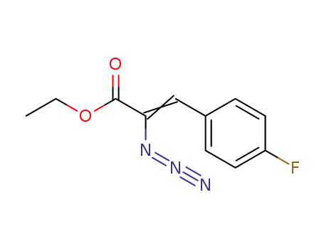 ethyl 2-azido-3-(4-fluorophenyl)acrylate