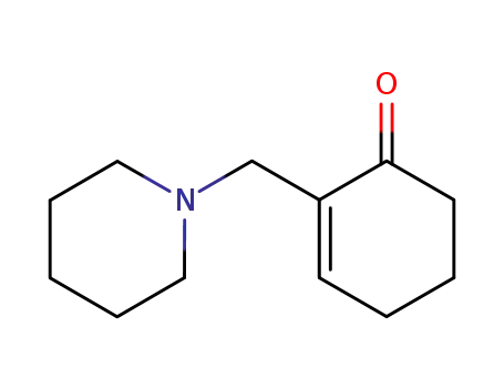 2-(piperidin-1-ylmethyl)cyclohex-2-en-1-one