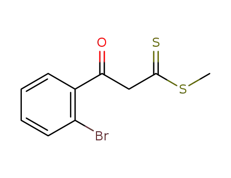 methyl 3-(2-bromophenyl)-3-oxopropanedithioate