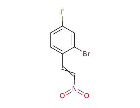 2-BroMo-4-플루오로-1-((E)-2-니트로비닐)벤젠