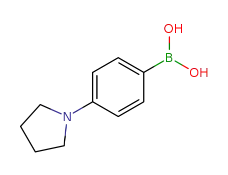 Molecular Structure of 229009-41-0 ((4-PYRROLIDIN-1-YLPHENYL)BORONIC ACID)