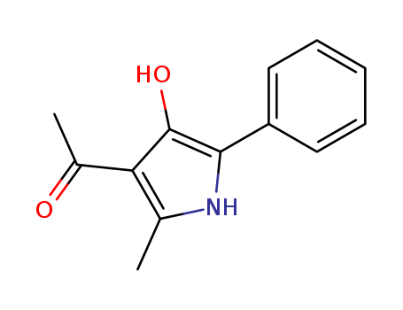 Ethanone,1-(4-hydroxy-2-methyl-5-phenyl-1H-pyrrol-3-yl)-