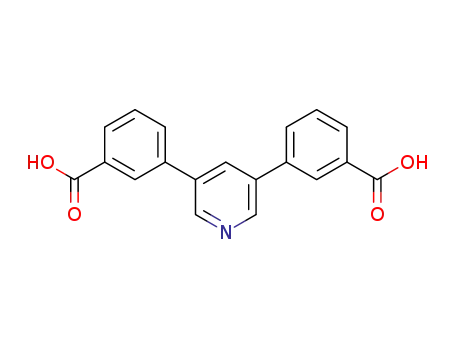Molecular Structure of 1429436-06-5 (3,5-Di(3-carboxyphenyl)pyridine)