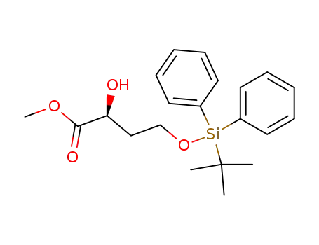 Methyl (2S)-4-<(tert-butyldiphenylsilyl)oxy>-2-hydroxybutyrate