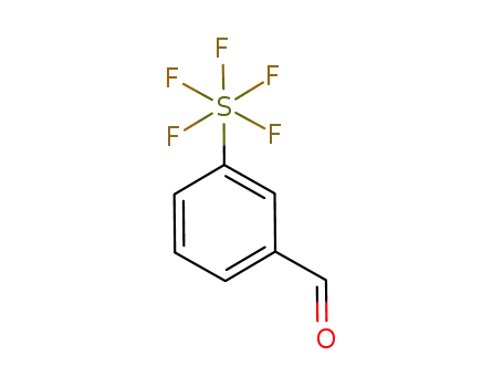 Molecular Structure of 401892-80-6 (3-(PENTAFLUOROTHIO)BENZALDEHYDE)