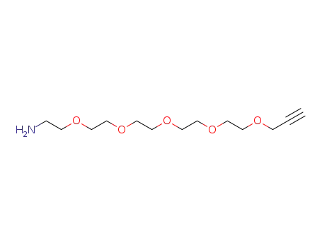 Molecular Structure of 956348-61-1 (Alkyne-PEGn-NH2 2K, 5K, 10K, 20K)