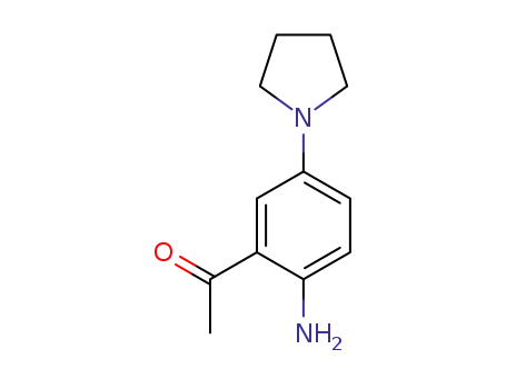 1-[2-Amino-5-(1-pyrrolidinyl)phenyl]-1-ethanone