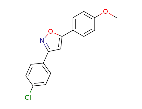 3-(4-Chlorophenyl)-5-(4-methoxyphenyl)isoxazole