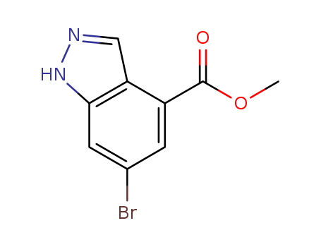 1H-Indazole-4-carboxylicacid, 6-bromo-, methyl ester