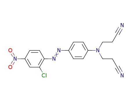 Propanenitrile, 3,3'-[[4-[(2-chloro-4-nitrophenyl)azo]phenyl]imino]bis-