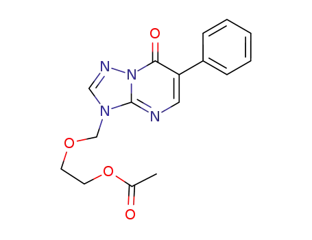 3-[(2-acetoxyethoxy)methyl]-6-phenyl-1,2,4-triazolo[1,5-a]pyrimidin-7-one