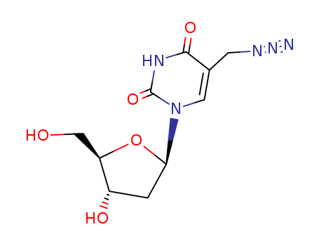 Thymidine, a-azido- (9CI) cas  59090-48-1