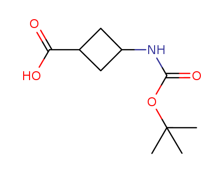 3-(tert-Butoxycarbonylamino)cyclobutanecarboxylic acid
