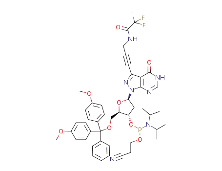 C<sub>45</sub>H<sub>49</sub>F<sub>3</sub>N<sub>7</sub>O<sub>8</sub>P