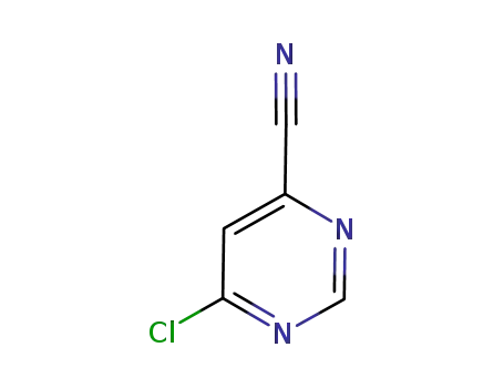 Molecular Structure of 939986-65-9 (6-chloropyrimidine-4-carbonitrile)