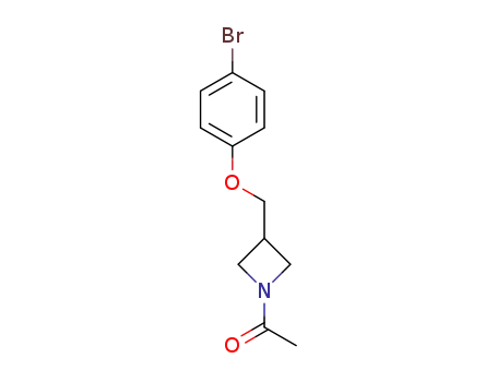 1-{3-[(4-bromophenoxy)methyl]azetidin-1-yl}ethanone
