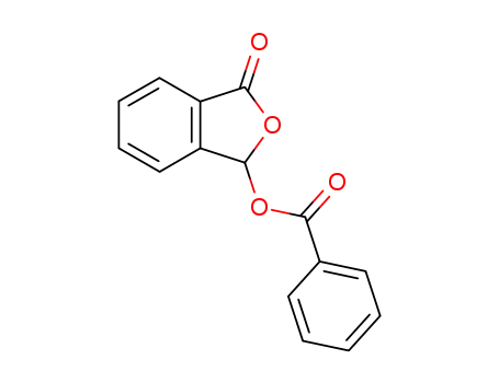 Molecular Structure of 56973-60-5 (1(3H)-Isobenzofuranone, 3-(benzoyloxy)-)
