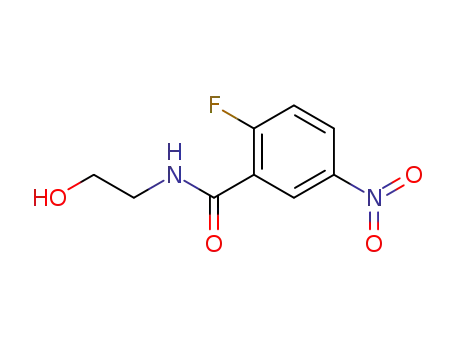 2-fluoro-N-(2-hydroxyethyl)-5-nitrobenzamide