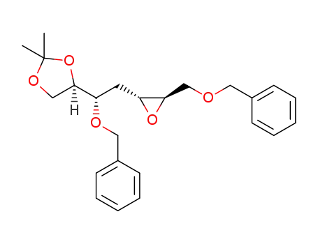 (R)-4-((S)-1-(benzyloxy)-2-((2R,3R)-3-((benzyloxy)methyl)oxiran-2-yl)ethyl)-2,2-dimethyl-1,3-dioxolane
