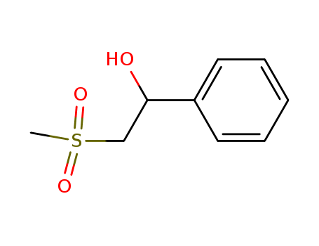 2-methylsulfonyl-1-phenyl-ethanol cas  5324-56-1