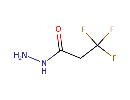 Molecular Structure of 934171-99-0 (3,3,3-trifluoropropanehydrazide)