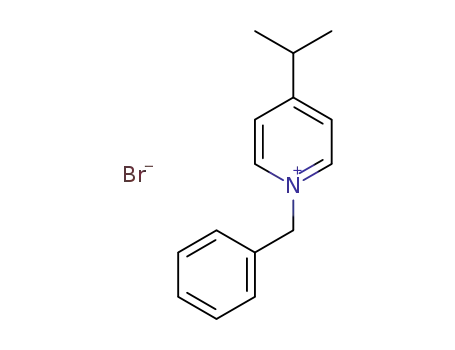 Molecular Structure of 87321-22-0 (1-benzyl-4-isopropylpyridin-1-ium bromide)