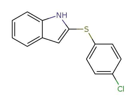 1H-Indole, 2-[(4-chlorophenyl)thio]-