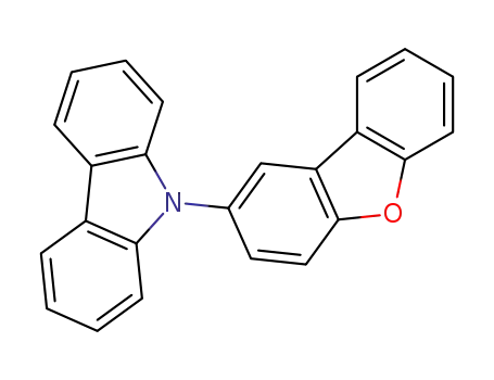 Molecular Structure of 1194601-82-5 (9-(dibenzo[b,d]furan-2-yl)-9H-carbazole)